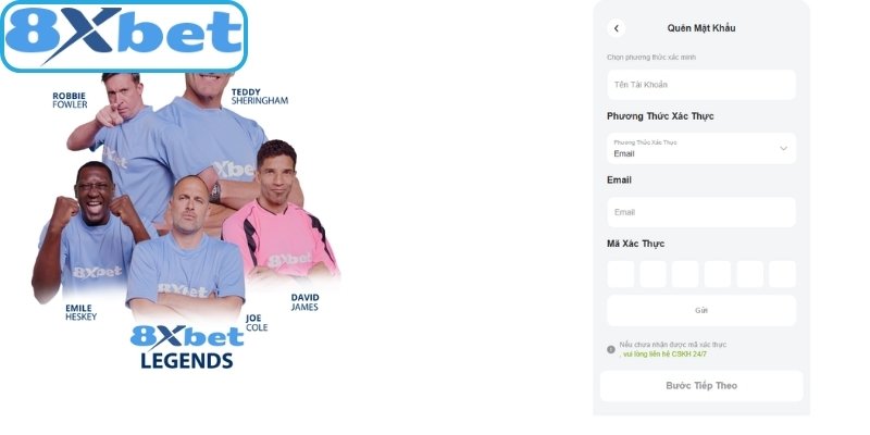 Vấn đề mà bạn cần lưu ý khi cách lấy lại mật khẩu 8xbet