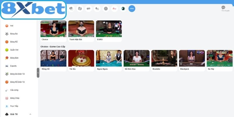 Casino 8xbet là gì và lợi thế nổi trội trên thị trường hiện na