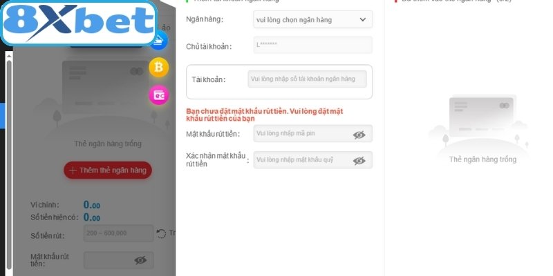 Các yêu cầu bắt buộc để hoàn thành thủ tục liên kết ngân hàng
