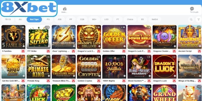 Danh sách những nhà phát triển game góp mặt tại nổ hũ 
